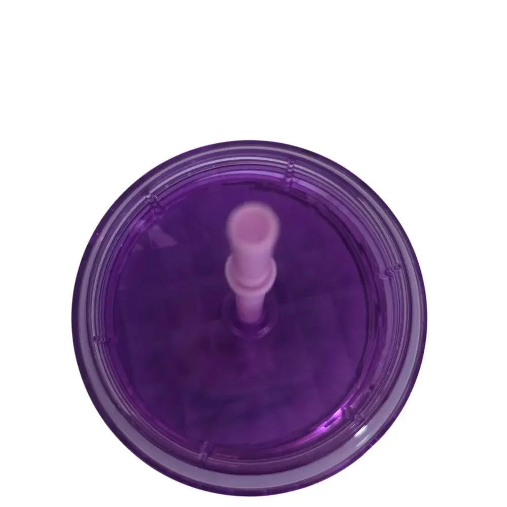 Starbucks Blue Purple Iridescent Kaleidoscope Dome Cup Tumbler 24 oz Venti